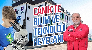 Canik'te Çocuklar Deney ve Gözlem Yaptı