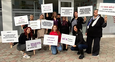 CHP'li Kadınlar İktidarı Eleştirdi