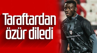 Marius, Samsunspor Taraftarından Özür Diledi