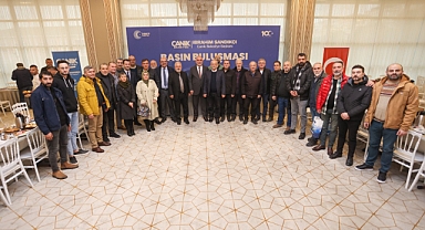 Başkan İbrahim Sandıkçı Basın Mensuplarını Ağırladı