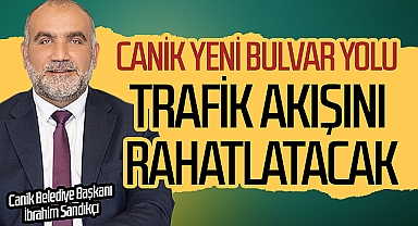 Canik Yeni Bulvar Yolu Trafik Akışını Rahatlatacak