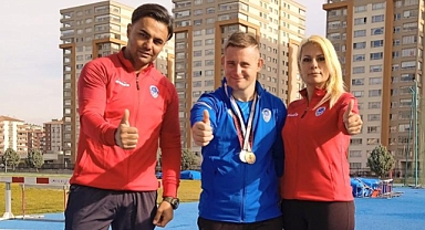 Canikli Milli Sporcu Ali Topaloğlu Rekorlara Doymuyor