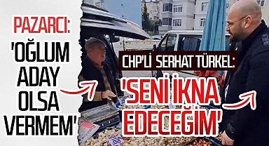 CHP'li Serhat Türkel'in Pazarcı Esnafıyla Sohbeti Sosyal Medyada Gündem Oldu