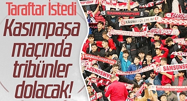 Samsunspor Taraftarı İstedi, Kasımpaşa Maçında Tribünler Dolacak!