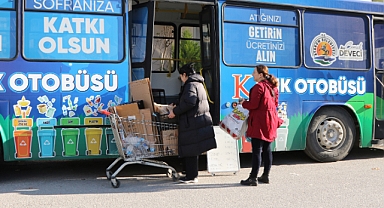 Atakum Belediyesi’nden Katık Otobüsü İle Geri Dönüşüm Atağı