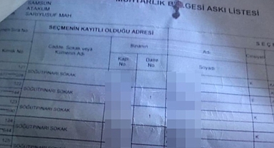 Atakum'da 9 Haneli Köyde 125 Seçmen!