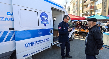 Canik’te Mobil Zabıta Çözüm Merkezi