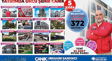 Canik'te Türkiye Yüzyılı Projeleri Hayat Bulacak
