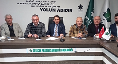 Gelecek Partisi SBB Başkan adayı Mustafa Yeşilyurt: Türkiye Samsun'a Örnek Olacak