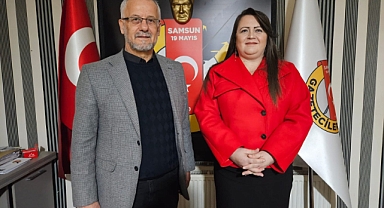 Özlem Maraş'tan Gazetecilere Ziyaret