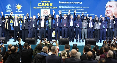 AK Parti Samsun İlçe Belediye Başkan Adayları Tanıtıldı