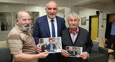 Başkan Sandıkçı'ya Koca Çınarlardan Dua