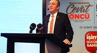 CHP Samsun Büyükşehir Belediye Başkan Adayı Cevat Öncü Projelerini Açıkladı