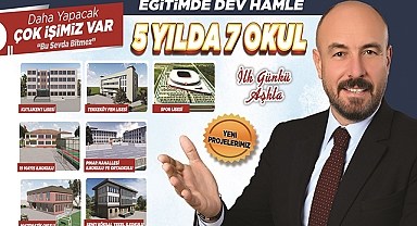Hasan Togar'dan Tekkeköy'e 7 Yeni Okul Sözü