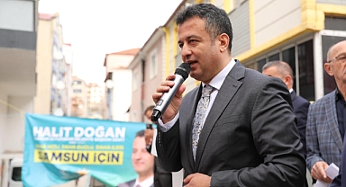 AK Parti'li Halit Doğan Asarcık'ta Konuştu: 'Samsun'un Hayatımızın Merkezine Aldık'