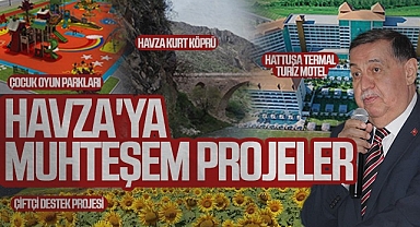 AK Parti'li Murat İkiz'den Havza'ya Muhteşem Projeler