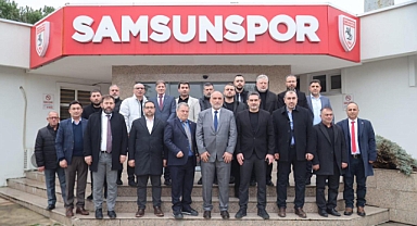 Başkan İbrahim Sandıkçı Samsunspor’da