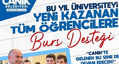 Canik'te Üniversiteli Gençlere Burs Müjdesi