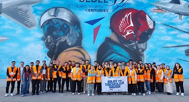 Canik'ten SAMÜ'lü Öğrencilere TUSAŞ Jesti