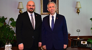 CHP'li Serhat Türkel’den ABB Başkanı Mansur Yavaş’a Teşekkür Ziyareti