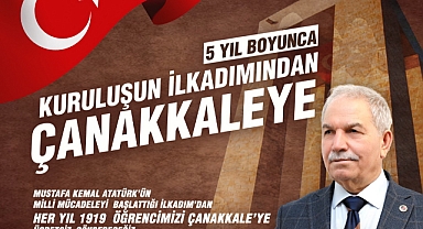İlkadım'dan 1919 Genç Çanakkale'ye Gidecek