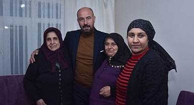 Tekkeköy'de Yangınzede Aileye Sıcak Yuva