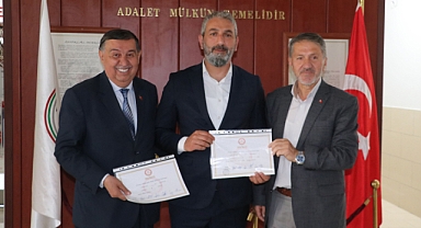Başkan Murat İkiz 4'ncü Kez Mazbata Aldı