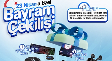 Canik'ten 23 Nisan'da Hediye Yağmuru