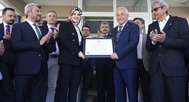 Kavak'ta Şerif Ün Mazbatasını Aldı, İlk Mesajını Verdi