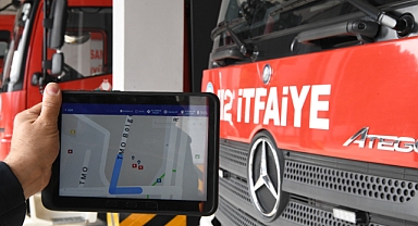 Samsun İtfaiye Ekiplerine Tabletle Hızlı Ulaşım