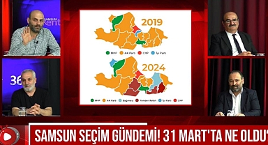 Samsun Seçim Gündemi: 31 Mart 2024 Yerel Seçim Sonuçlarını Değerlendiriyoruz