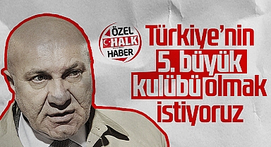 Samsunspor Kulübü Başkanı Yüksel Yıldırım: Türkiye’nin 5. Büyük Kulübü Olmak İstiyoruz