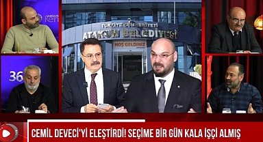 Seçime Bir Gün Kala İşçi Çıkarmış!
