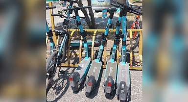 Atakum Sahili Scooter Çöplüğüne Döndü!