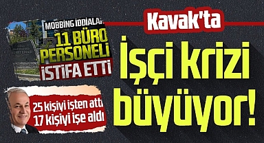 Kavak Belediyesi'nde İşçi Krizi Büyüyor!