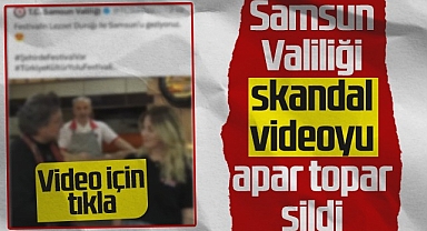 Samsun Valiliği, Skandal Videoyu Apar Topar Sildi