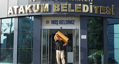 Atakum Belediyesi'nde Başkanlık Makam Odasına Haciz