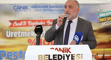 Canikli Çiftçiye Verimli Üretim Desteği