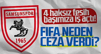 Samsunspor'un Başına İş Açan 4 Haksız Fesih!