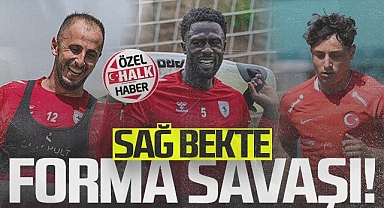 Samsunspor'un Sağ Bekinde Forma Savaşı Var!