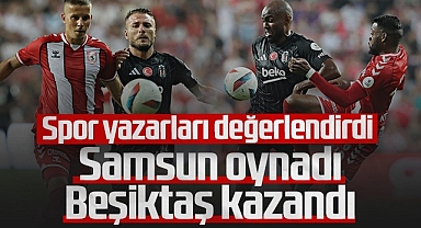 Samsun Oynadı Beşiktaş Kazandı