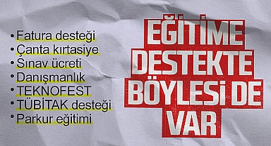 Canik Belediyesi'nden Eğitime Tam Destek
