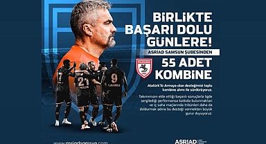 ASRİAD Samsun'dan 55 Kombine Desteği
