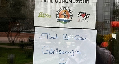 İDGEM'li Gençler Cama Manidar Not Bıraktı