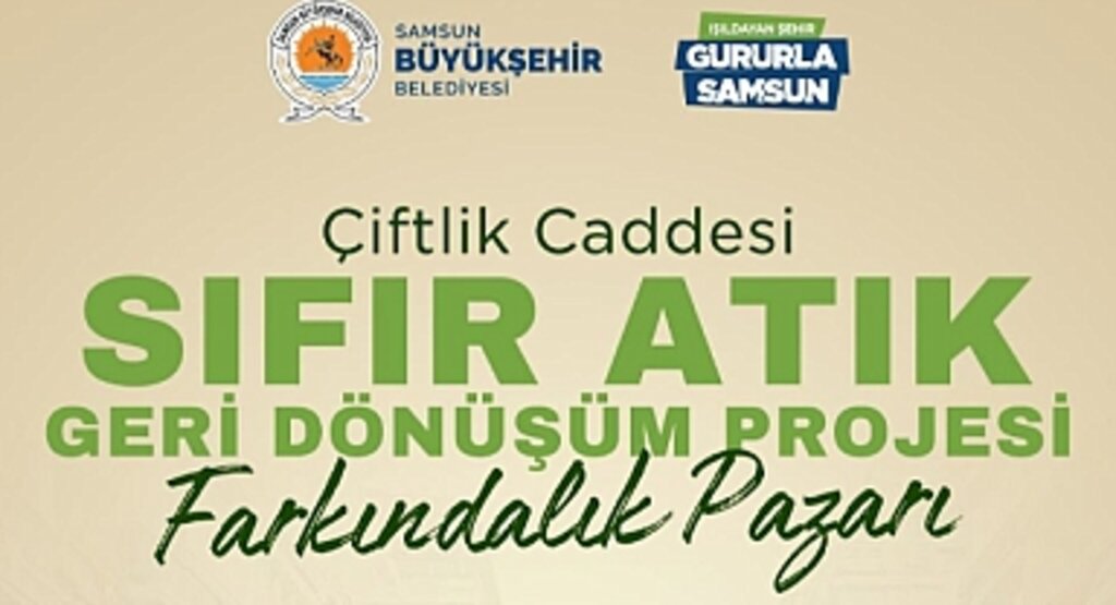 Samsun'a Sıfır Atık Pazarı Kuruluyor