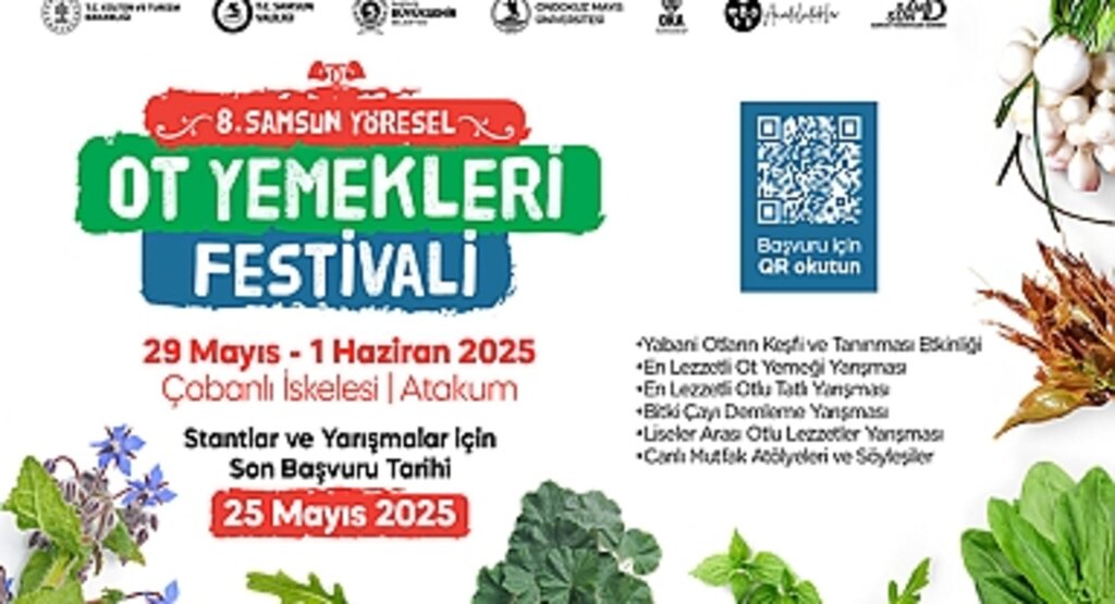 Samsun'da Yöresel Ot Yemekleri Görücüye Çıkacak