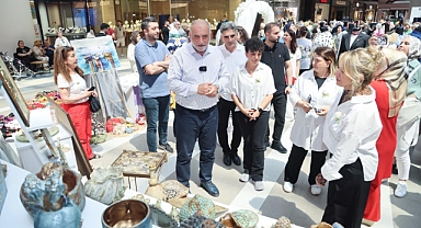 Canikli Kadınların Sergisine Tam Not