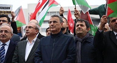 İlkadım Belediye Başkanı İhsan Kurnaz'dan İsrail’e Sert Tepki