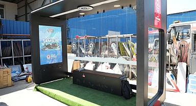 Samsun'da Dijital Durakların Kurulumu Başlıyor