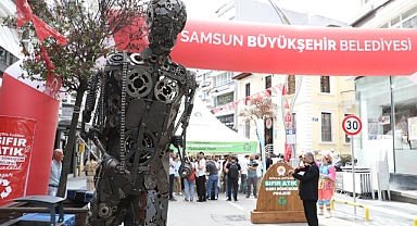 Samsun'da Sıfır Atık Pazarı Kuruldu